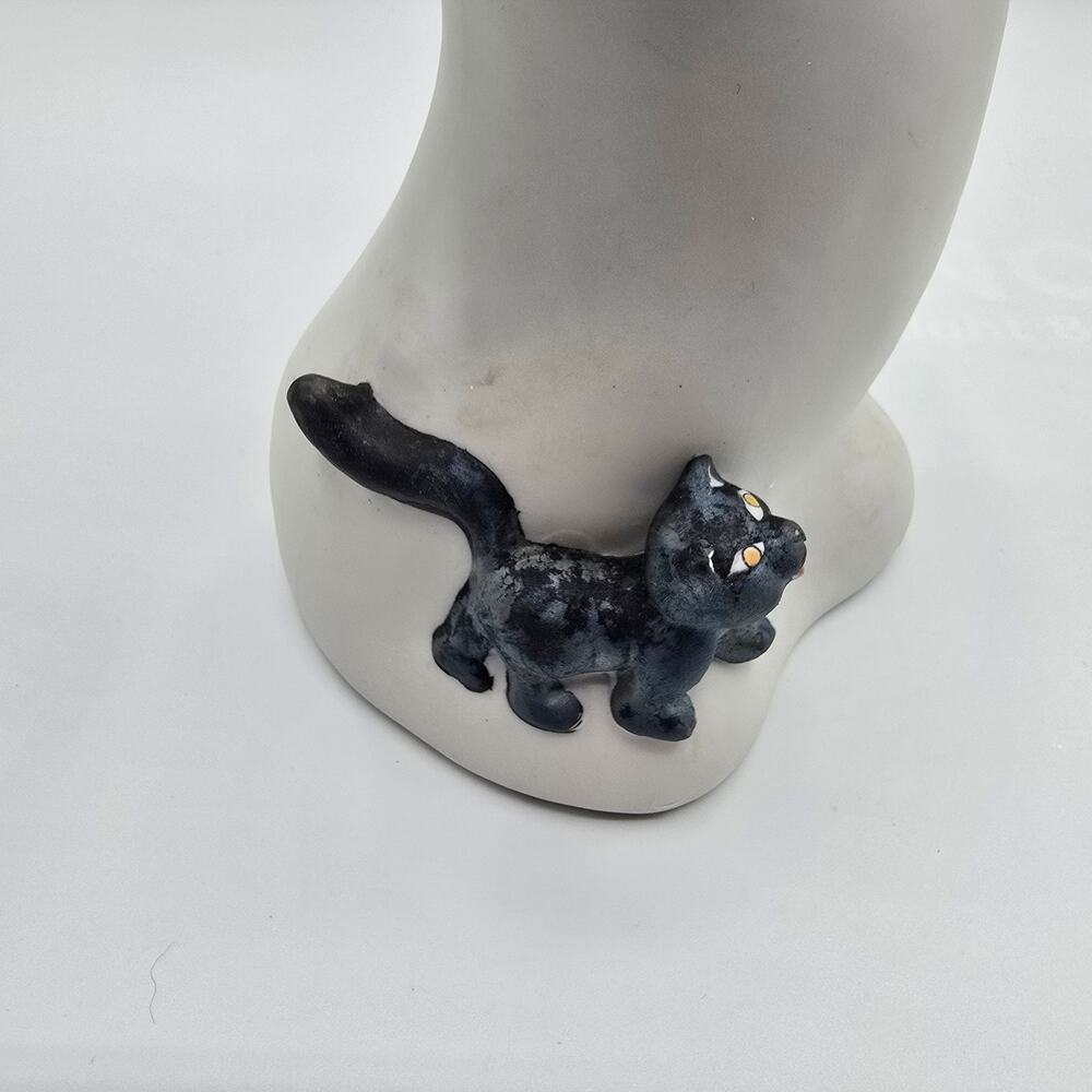Vintage Ghostly Glow from Michael's porcelain candle lantern votive burner - Picture 9 of 11